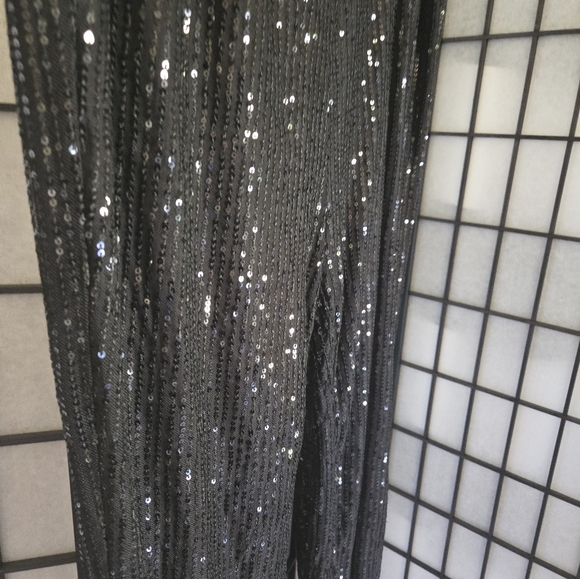 Women's sequin pants/slacks size Large - Picture 5 of 9
